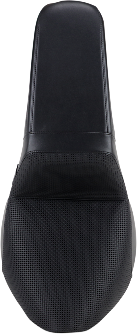 LE PERA Kickflip Seat - Basketweave - Black - Softail '18-'23 LYX-590BW