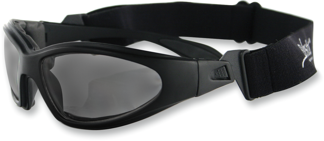 BOBSTER GXR Goggle/Sunglasses - Matte Black - Smoke Lens GXR001