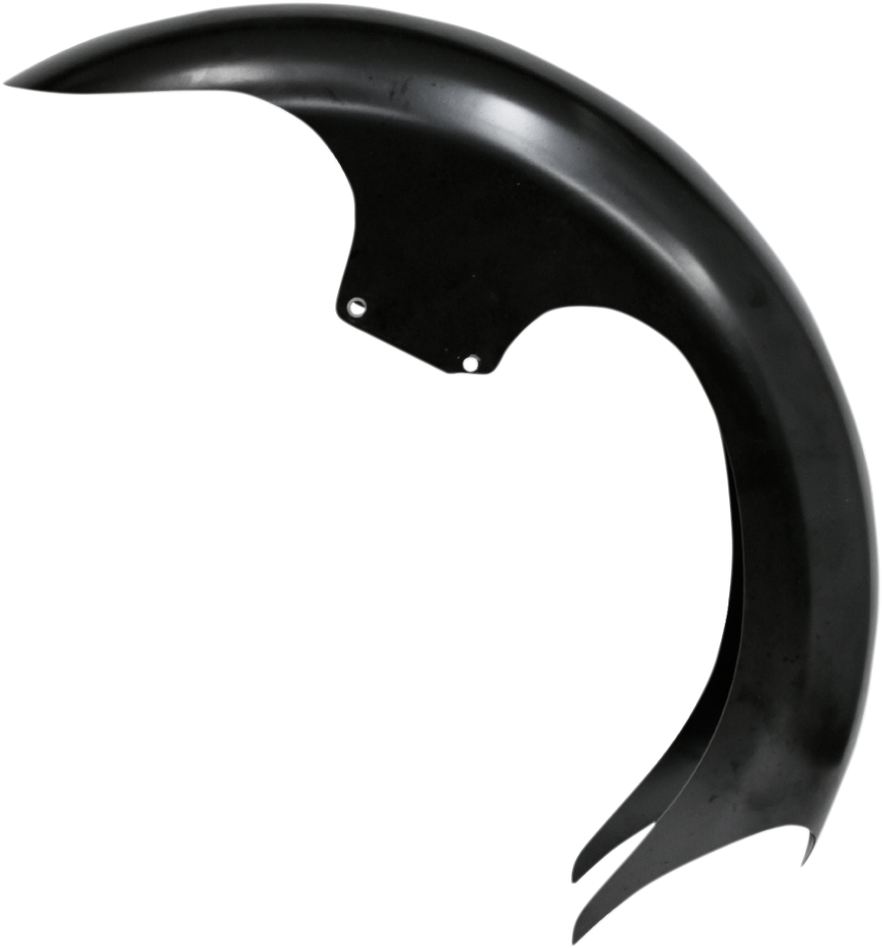 PAUL YAFFE BAGGER NATION Talon Front Fender - 21" Wheel - With Satin Adapters - HD Touring/Trike PYO:TALON21-13E-S