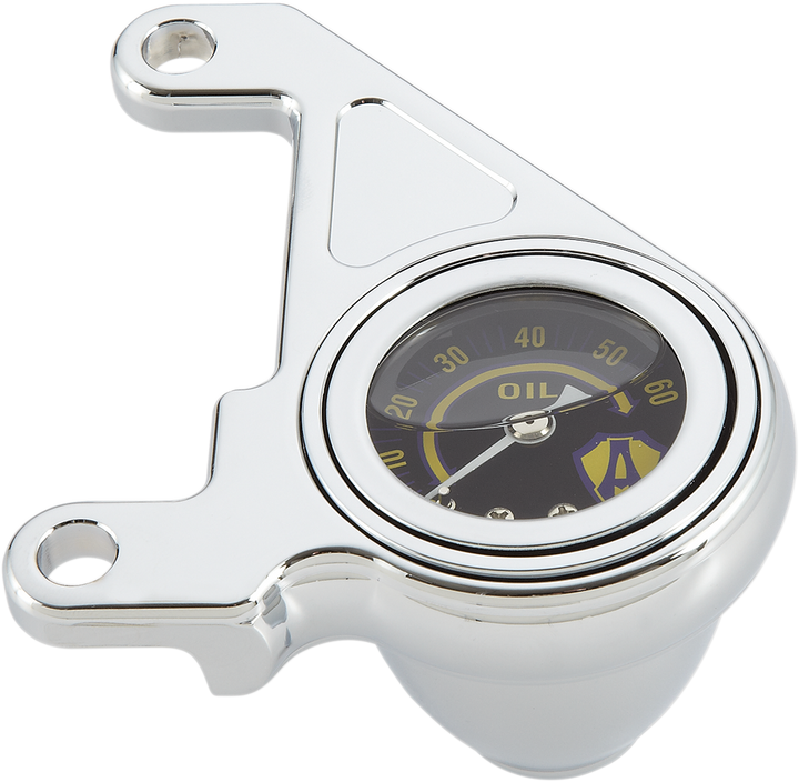 ARLEN NESS Oil Pressure Gauge Kit - Radius - Chrome - HD '99-'17 15-658