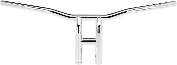 BILTWELL 1" T-Bar - Tyson XL - Pullback - 10" - Chrome 6260-1053