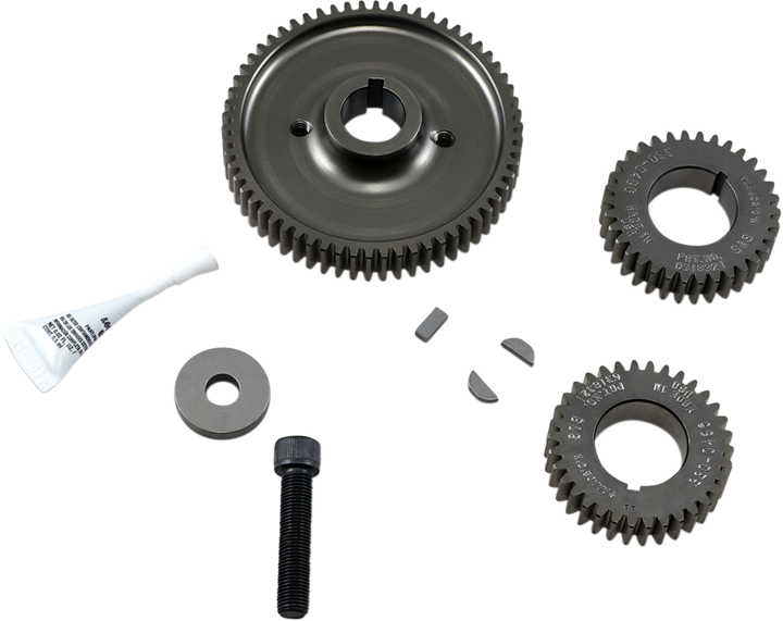 S&S CYCLE 4-Gear Cam Gear Drive Kit - '99-'06 Twin Cam (Except '06 Dyna) 33-4275