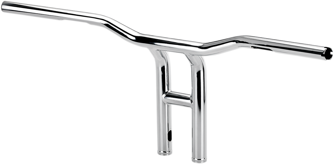 BILTWELL 1" T-Bar- Tyson XL - Pullback - 12" - TBW - Chrome 6262-1055