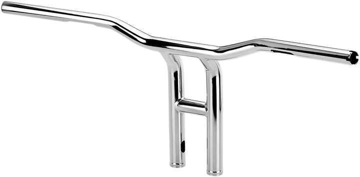 BILTWELL 1" T-Bar- Tyson XL - Pullback - 12" - TBW - Chrome 6262-1055