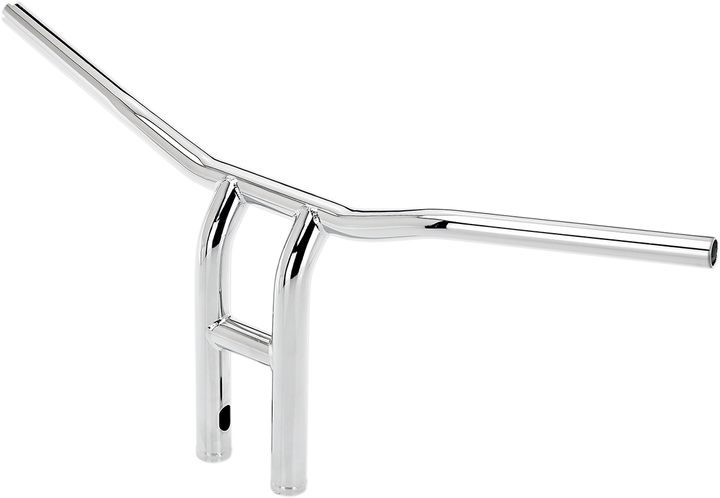 BILTWELL 1" T-Bar- Tyson XL - Pullback - 12" - TBW - Chrome 6262-1055