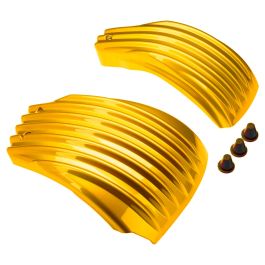 Color Matched Ribbed Battery Covers for Harley® Softail '18-'24