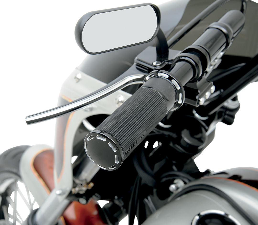 ARLEN NESS Slot Track Grips - Cable - Black 07-301