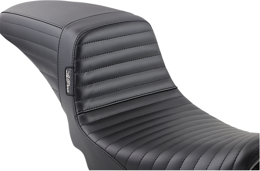 LE PERA Kickflip Daddy Long Legs Seat - Pleated - Black - FX '06-17 LK-591DLPT