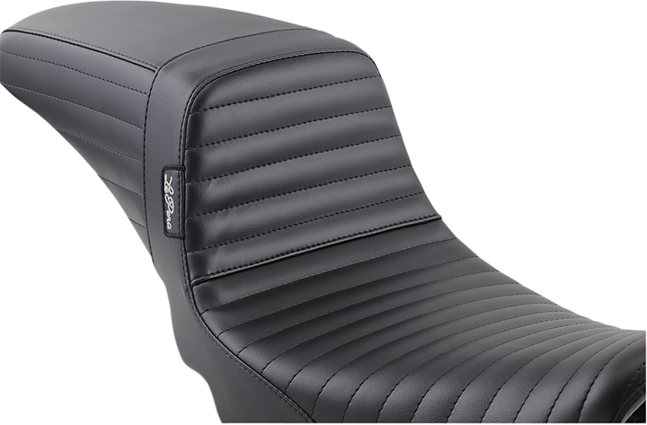 LE PERA Kickflip Daddy Long Legs Seat - Pleated - Black - FX '06-17 LK-591DLPT