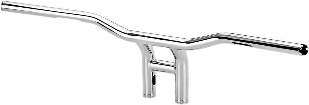 BILTWELL 1" T-Bar - Tyson XL - Pullback - 8" - TBW - Chrome 6258-1055