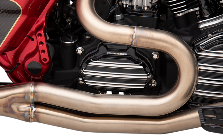 ARLEN NESS 10-Gauge Hydraulic Clutch Actuator Cover - Black/Machined - '14-'20 Harley-Davidson 03-823