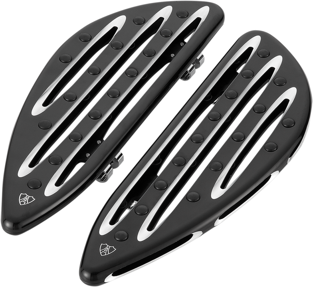 ARLEN NESS Deep Cut Floorboards - Driver - Black 06-833