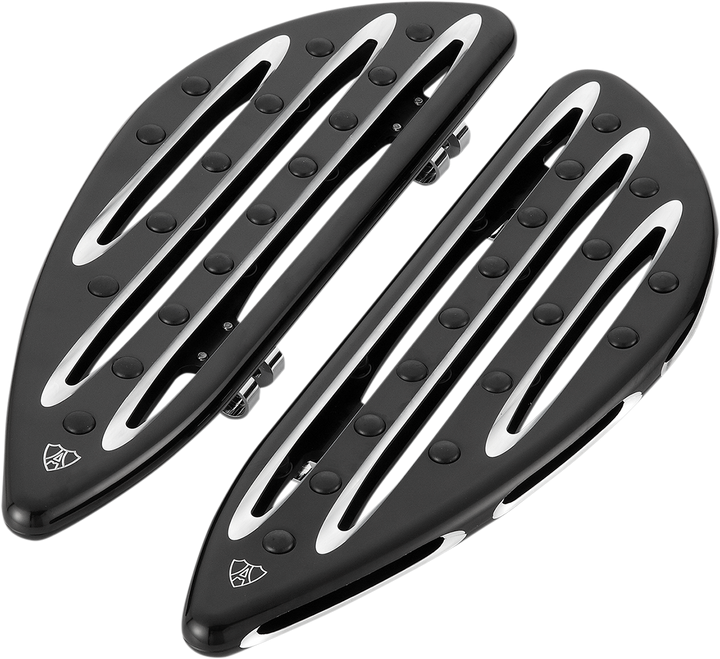 ARLEN NESS Deep Cut Floorboards - Driver - Black 06-833
