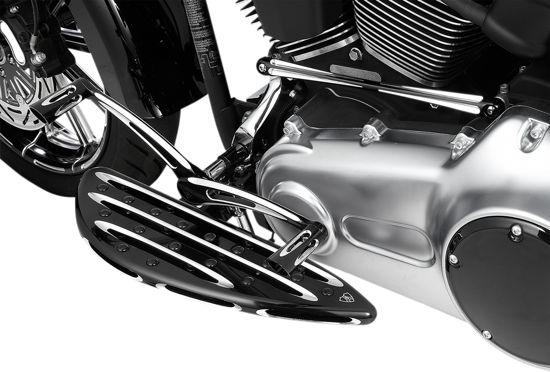 ARLEN NESS Shift Rod - Deep Cut - Round - Black 19-931