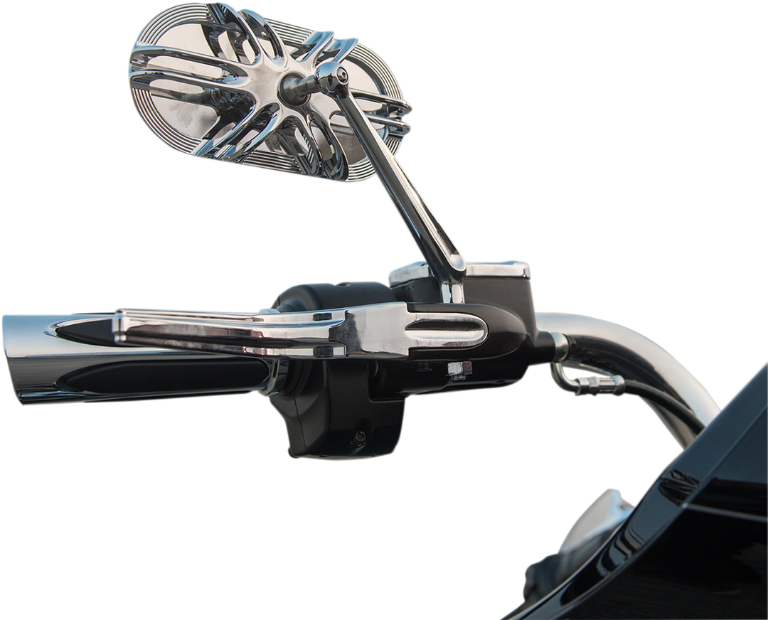 ARLEN NESS Mirror - Side View - Caged Series/10 Gauge - Chrome - Right 13-163