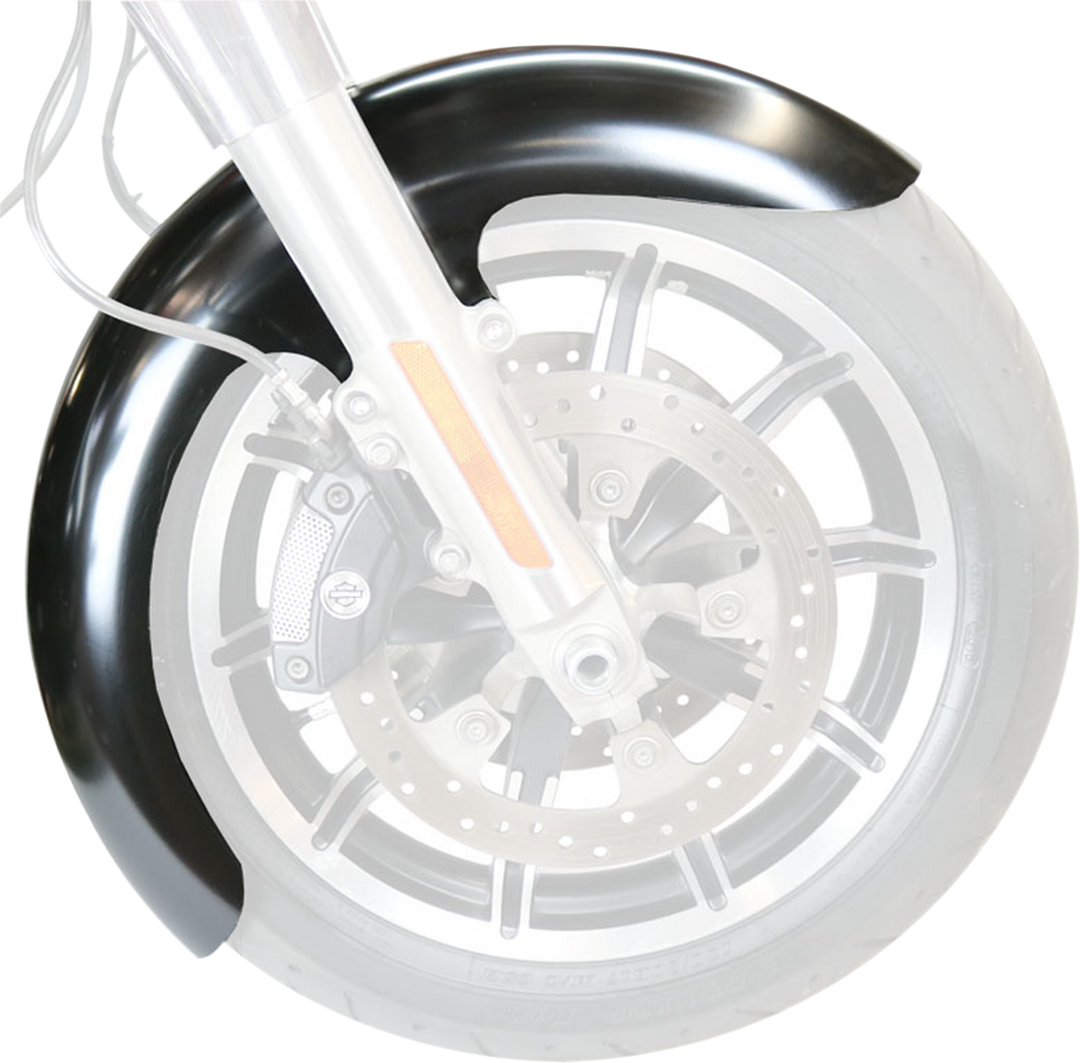 PAUL YAFFE BAGGER NATION Thicky Front Fender - 26" Wheel - With Satin Spacers - HD - Touring/Trike PYO:THICKY26-13E-S