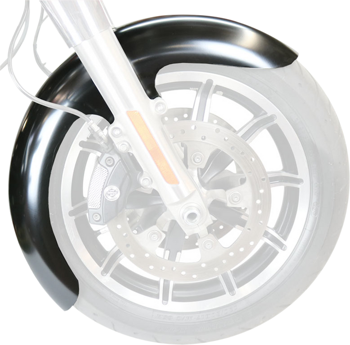 PAUL YAFFE BAGGER NATION Thicky Front Fender - 26" Wheel - With Satin Spacers - HD - Touring/Trike PYO:THICKY26-13E-S