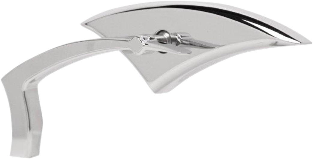 PAUL YAFFE BAGGER NATION Mirrors - Power - Side View - Teardrop - Chrome - Pair PYO:PMP-C