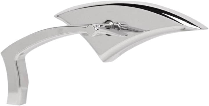 PAUL YAFFE BAGGER NATION Mirrors - Power - Side View - Teardrop - Chrome - Pair PYO:PMP-C