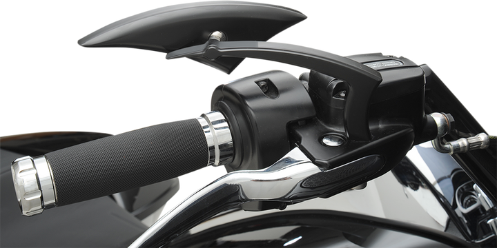 PAUL YAFFE BAGGER NATION Mirrors - Power - Side View - Teardrop - Black - Pair PYO:PMP-B