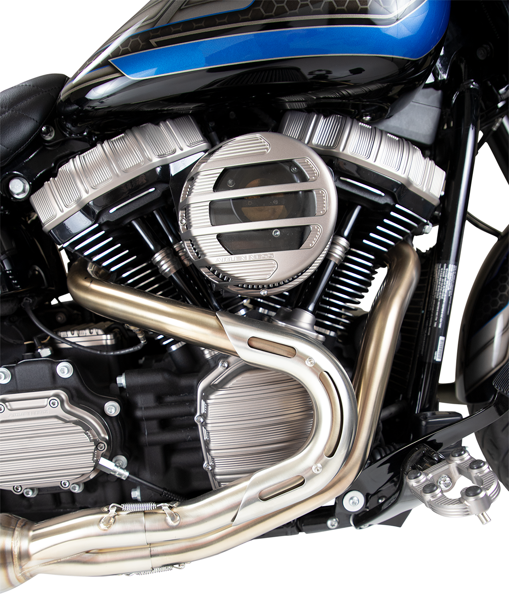ARLEN NESS Pushrod Tube Cover Kit - 10 Gauge® - Titanium - M8 03-637