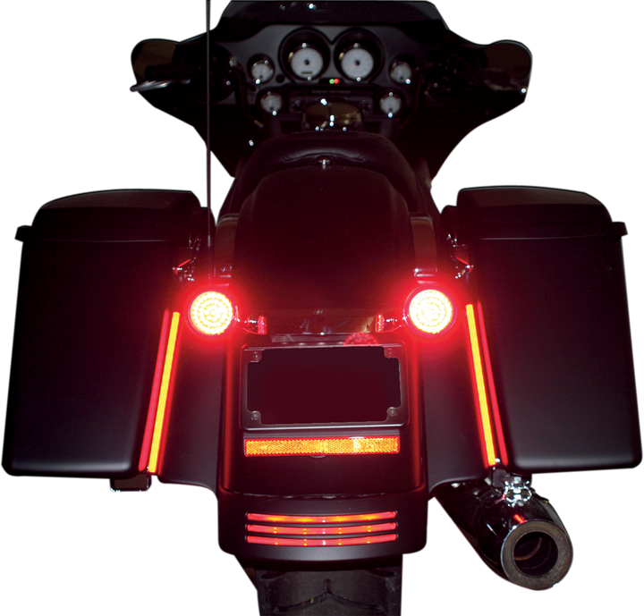 CUSTOM DYNAMICS 1" Universal LED Cluster - Red GEN-100-R