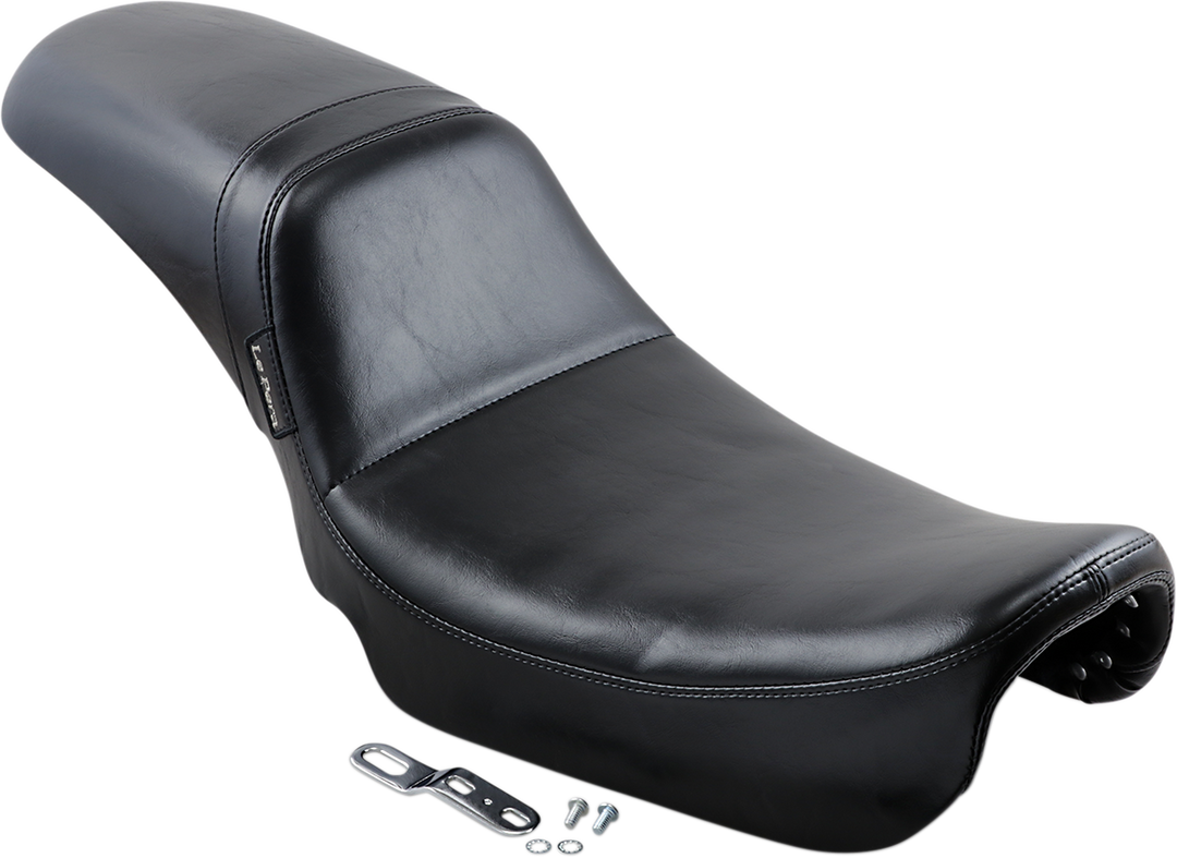 LE PERA Daytona Daddy Long Legs Seat - Black - Dyna '06-'17 LK-510DL