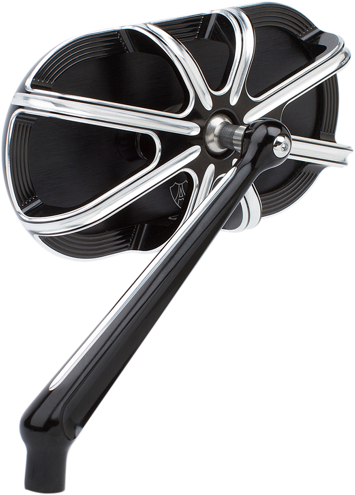 ARLEN NESS Mirror - Side View - Caged Series/10 Gauge - Black - Left 13-160