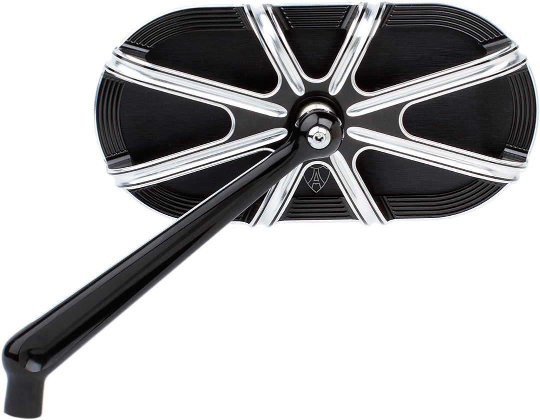 ARLEN NESS Mirror - Side View - Caged Series/10 Gauge - Black - Left 13-160