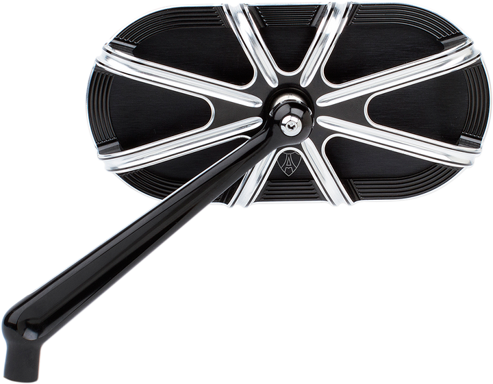 ARLEN NESS Mirror - Side View - Caged Series/10 Gauge - Black - Left 13-160