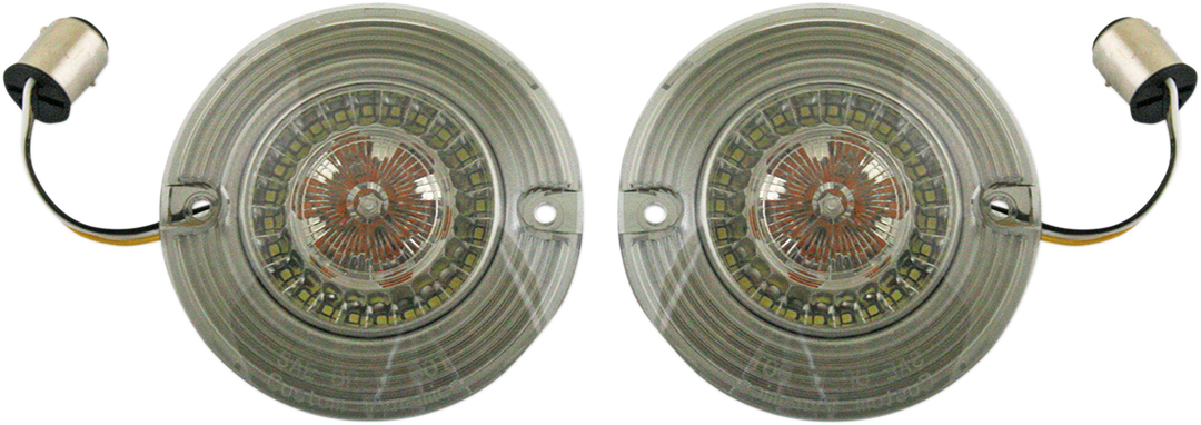 CUSTOM DYNAMICS ProBEAM® Turn Signal Lenses - Amber PB-F-LENS-AMBER
