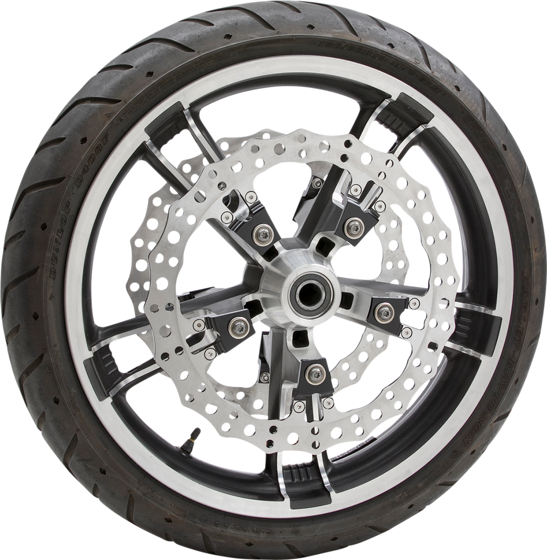 ARLEN NESS Jagged Left Brake Rotor - Touring - 14" 02-950