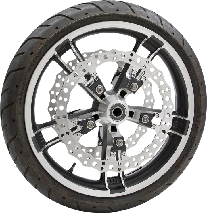 ARLEN NESS Jagged Left Brake Rotor - Touring - 14" 02-950