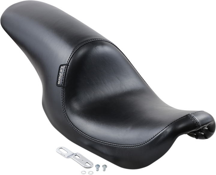 LE PERA Silhouette Up-Front Seat - Full-Length - Smooth - Black - FXD '96-'03 LNU-861