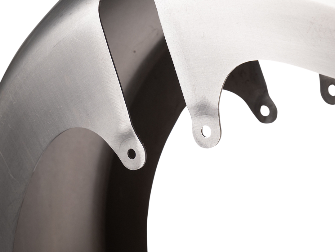 RWD V-TWIN EZ-8 Custom Front Fender for 18" Wheel - Raw - 8" W x 40" L - Touring '94-'13 RWD-50250