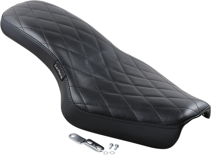 LE PERA Cobra Full-Length Seat - Diamond - Black - XL '04-'22 LK-076DM