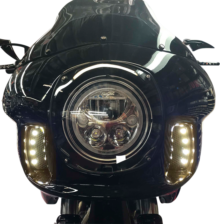 PAUL YAFFE BAGGER NATION Lightning Bolts - Amber/White - Silver PYO:BOLTS-DRL-S