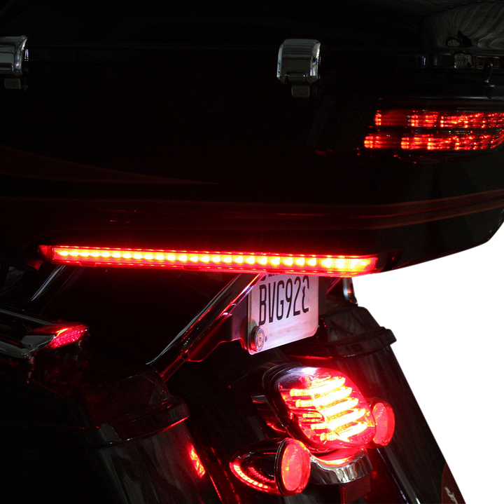 CUSTOM DYNAMICS LED Run/Brake/Turn Tour-Pak® Arms - Smoke Lens - '14-'25 PB-TP-ARM-14S