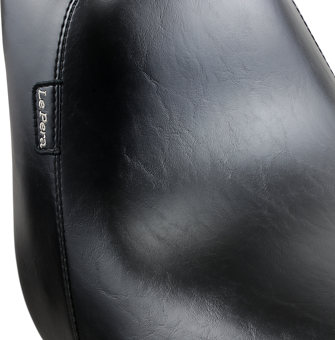 LE PERA Bare Bones Solo Seat - Smooth - Black - FL/FX '06-'17 LK-007