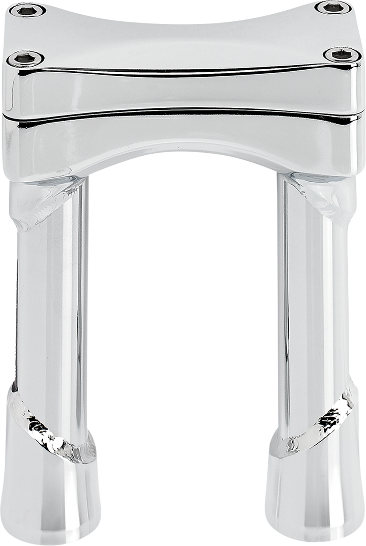 BILTWELL Murdock O/S Risers - 6" - Chrome 6413-105-06