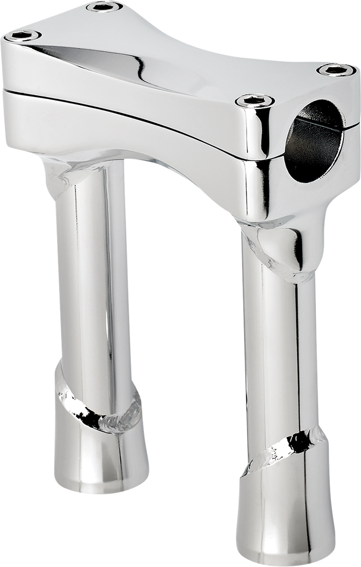 BILTWELL Murdock O/S Risers - 6" - Chrome 6413-105-06