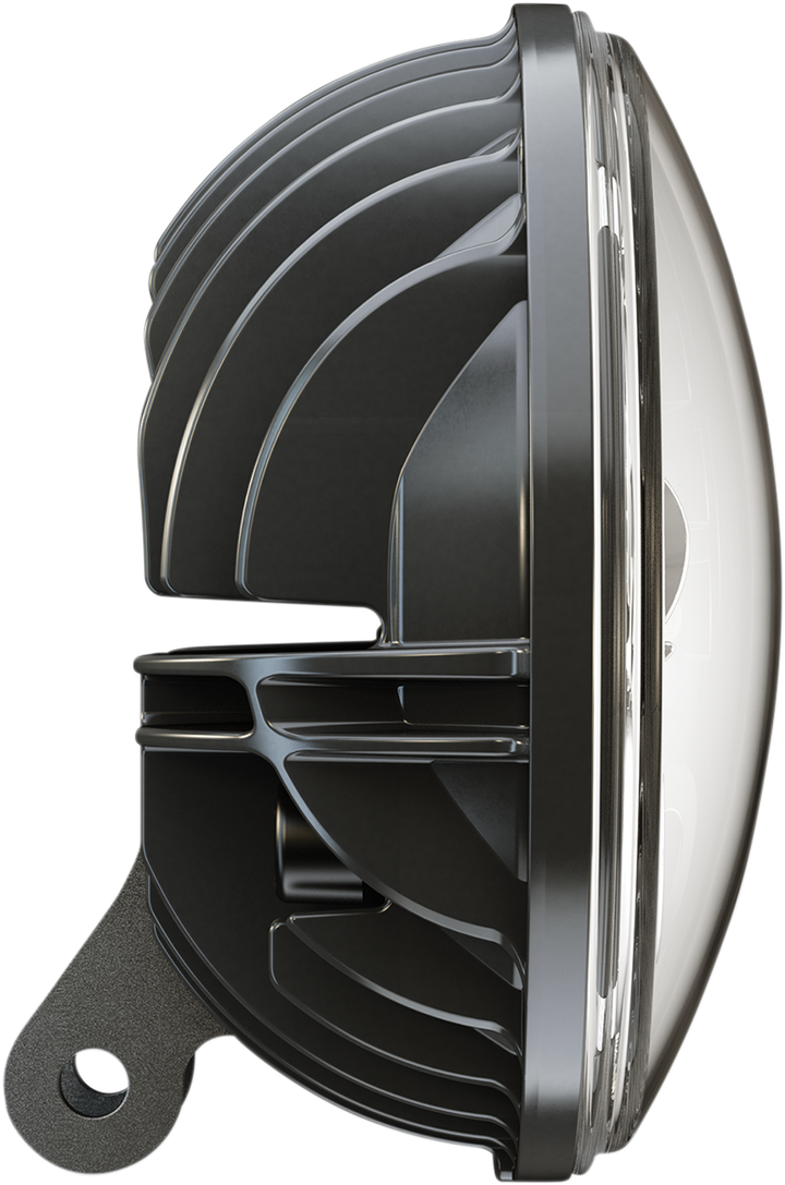 CUSTOM DYNAMICS Adaptive Headlight - 7" - Pedestal Mount - Chrome PB-7PA-C