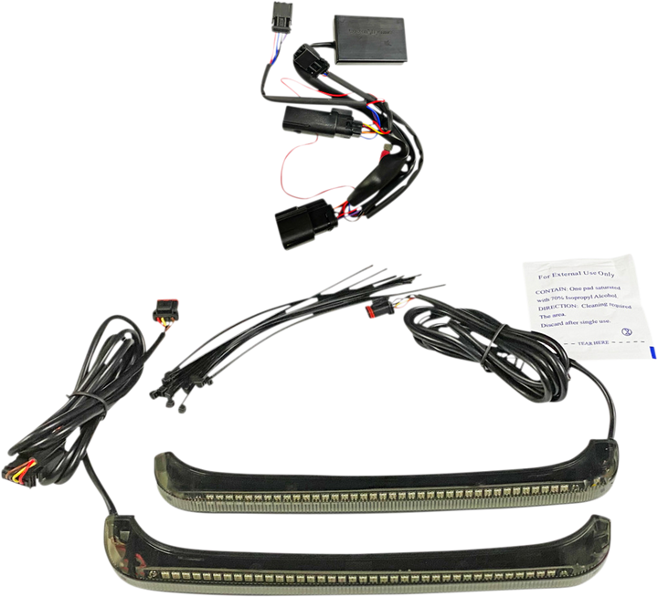 CUSTOM DYNAMICS Saddlebag Lights - Smoke Lens CD-LPDC-BCM-S