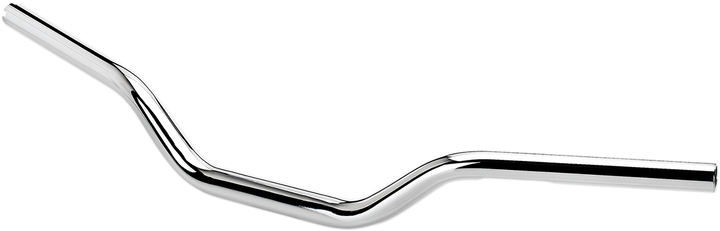 BILTWELL Tracker O/S Handlebar - Mid - TBW - Chrome 6308-1055