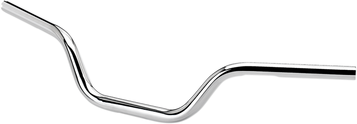 BILTWELL Tracker O/S Handlebar - High - TBW - Chrome 6309-1055