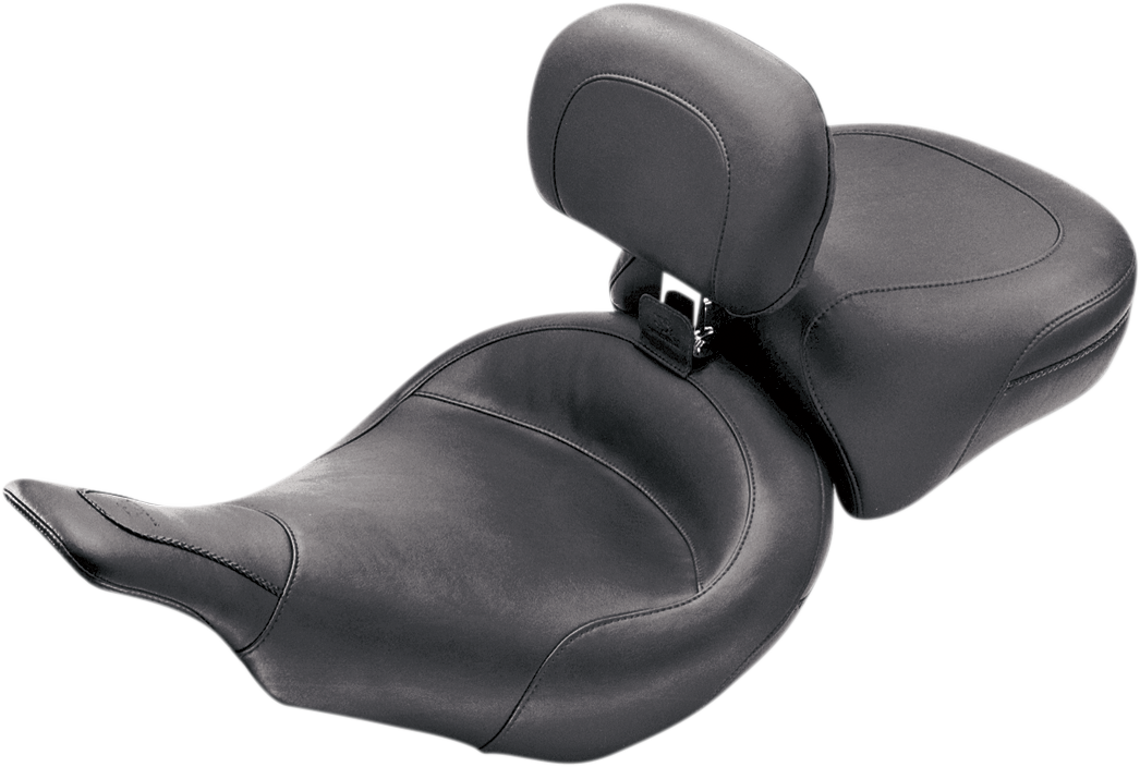MUSTANG Wide Rear Seat - Smooth - Black - FL '97-'25 79110