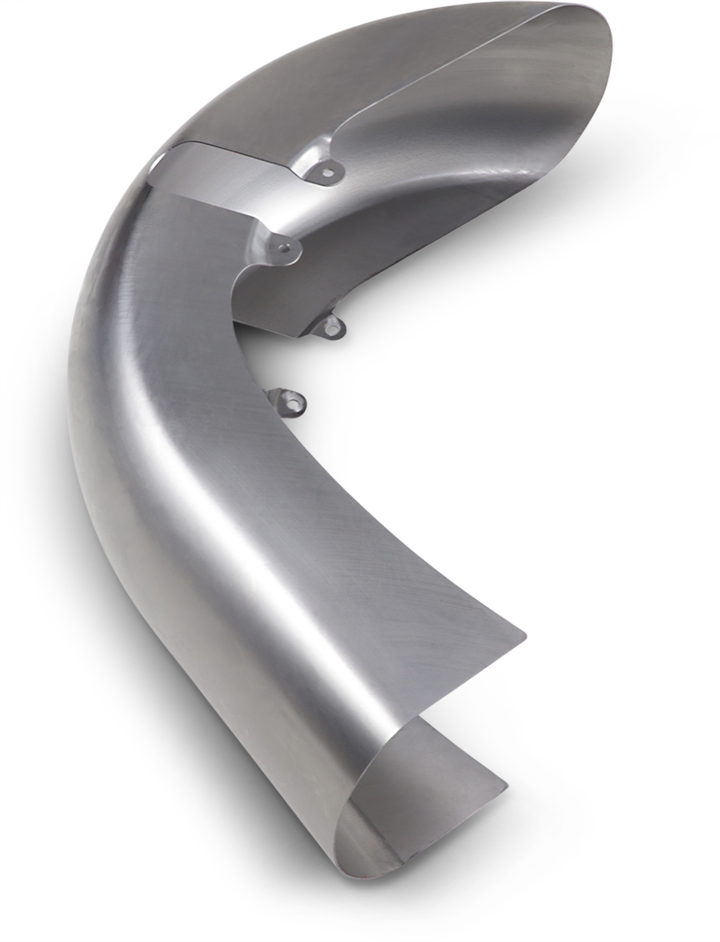 RWD V-TWIN Flat Back Dresser Front Fender - 8" x 18" - 30? - FL RWD-50260