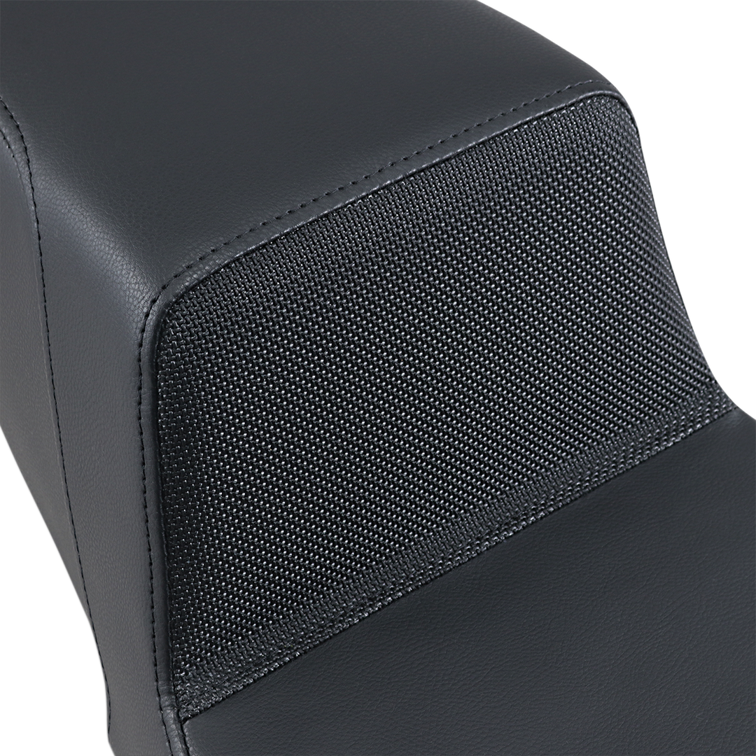 SADDLEMEN Step-Up Seat - Gripper - Black - '97-'07 FLHR/ '06-'07 FLHX - 897-06-174