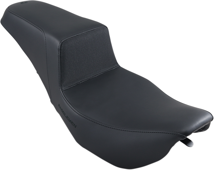 SADDLEMEN Step-Up Seat - Gripper - Black - '97-'07 FLHR/ '06-'07 FLHX - 897-06-174