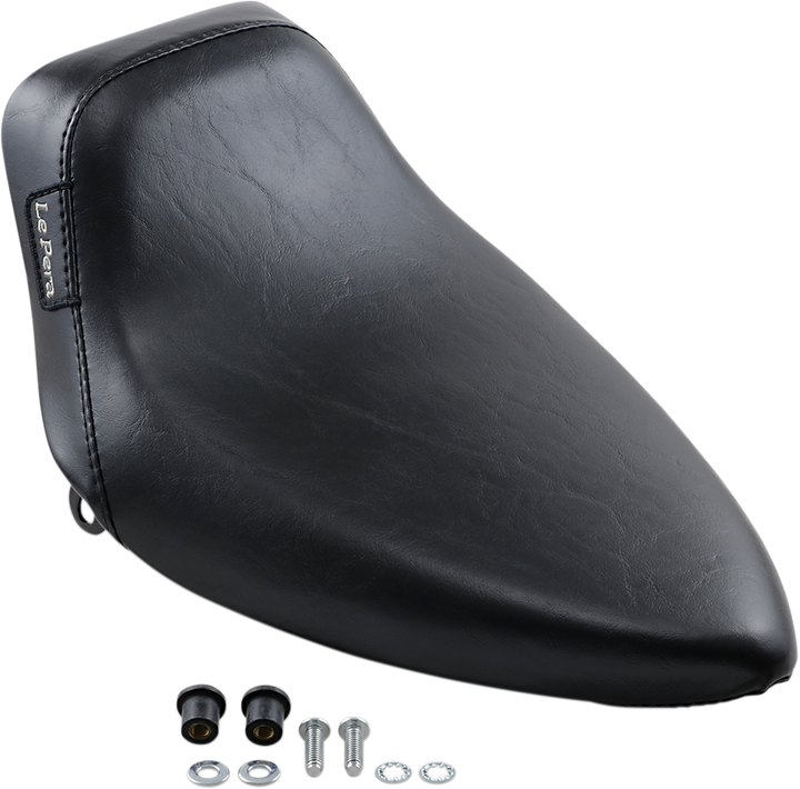 LE PERA Bare Bones Solo Seat - Smooth - Black - FX/FL '64-'84 LN-002